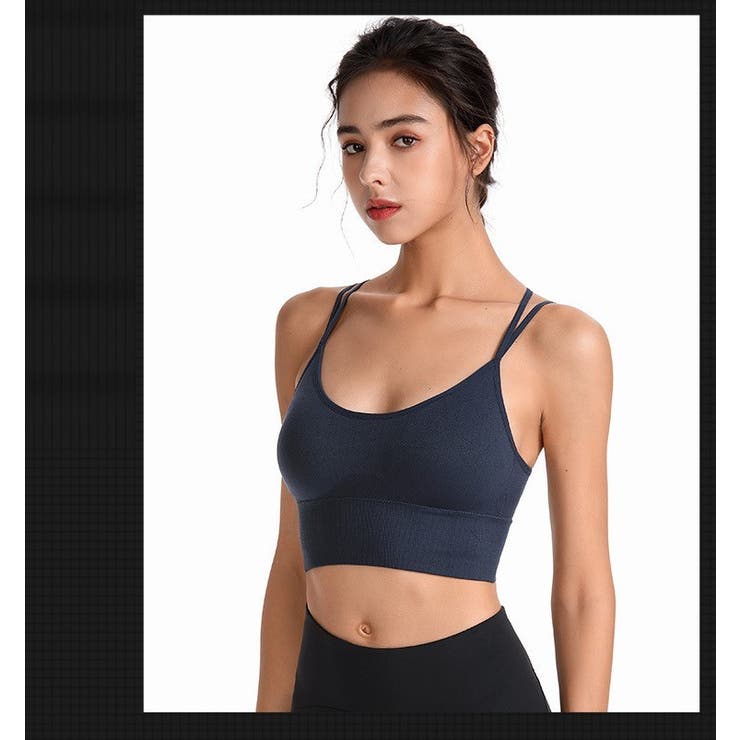 スポーツブラ ブラジャー スポブラ[品番：FQ000150258]｜PlusNao