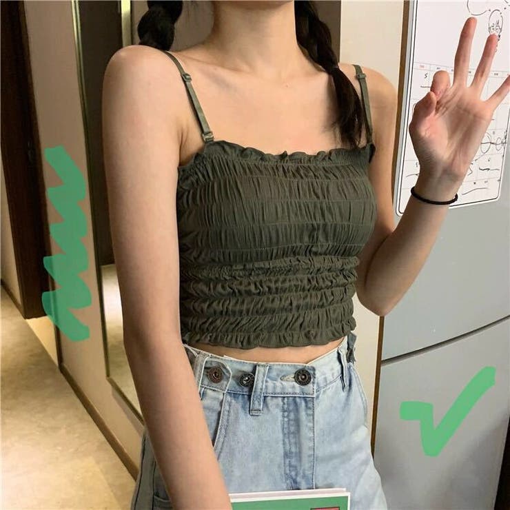 キャミソール ブラトップ カップ付きインナー | PlusNao | 詳細画像2