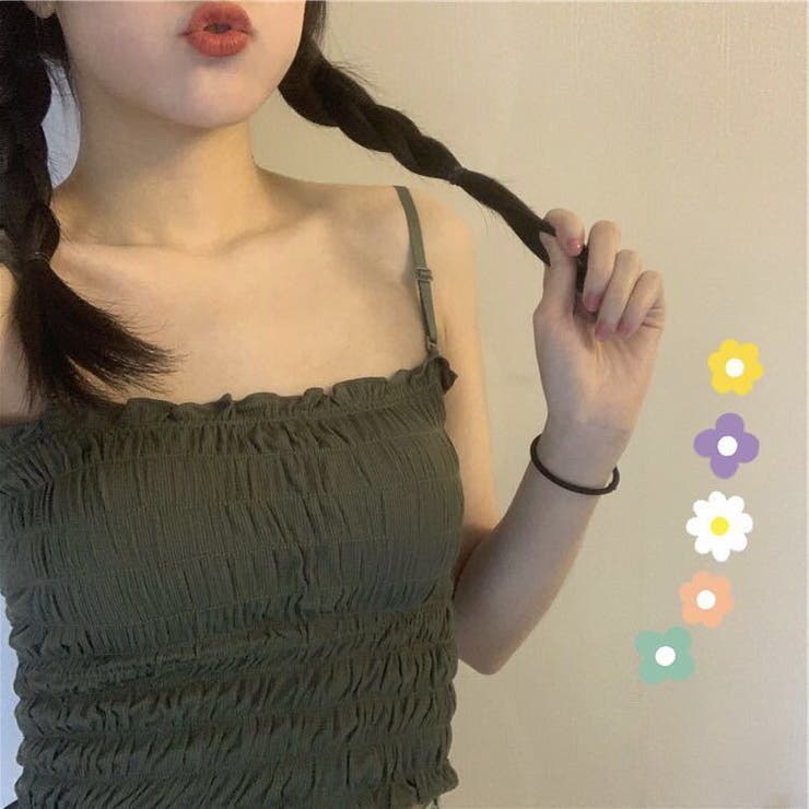 キャミソール ブラトップ カップ付きインナー | PlusNao | 詳細画像4