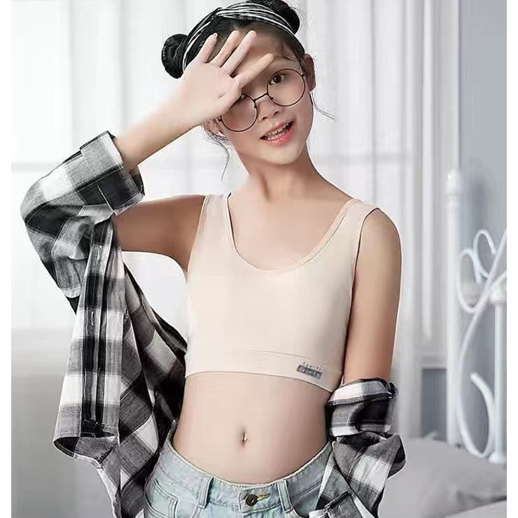 ジュニアブラ 同色2枚セット インナー | PlusNao | 詳細画像4 