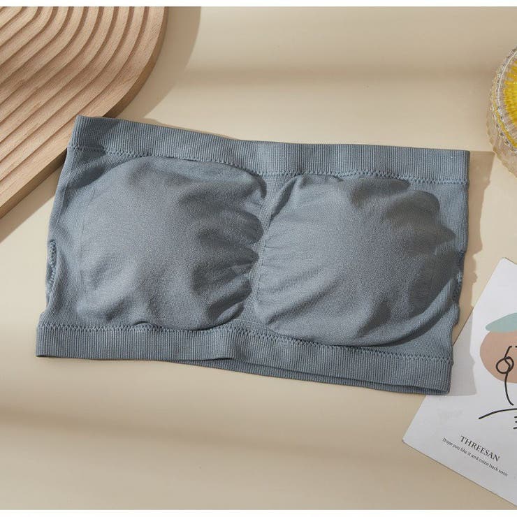 ストラップレスブラ チューブトップブラ ブラジャー | PlusNao | 詳細画像13 