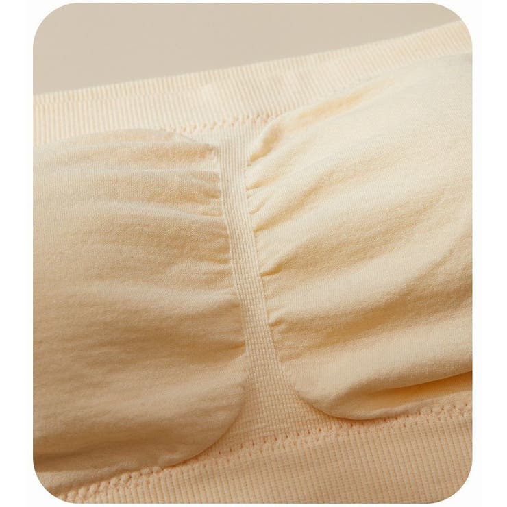 ストラップレスブラ チューブトップブラ ブラジャー | PlusNao | 詳細画像16 