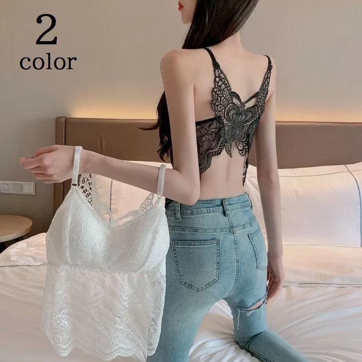 ブラトップ カップ付きインナー キャミソール | PlusNao | 詳細画像1 