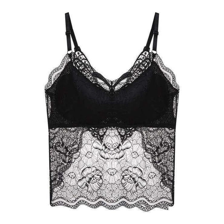 ブラトップ カップ付きインナー キャミソール | PlusNao | 詳細画像9 