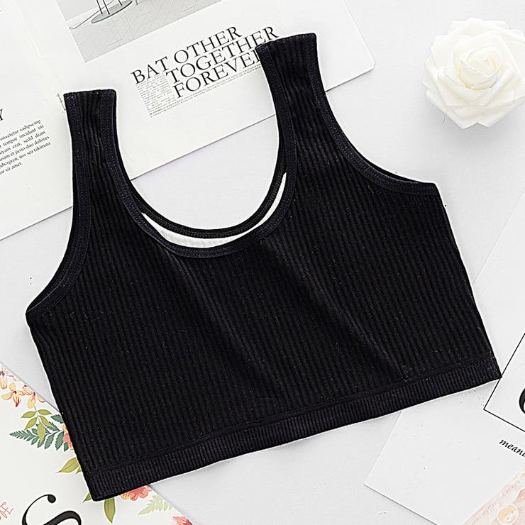 ジュニアブラ ハーフトップ スポーツブラ | PlusNao | 詳細画像8 