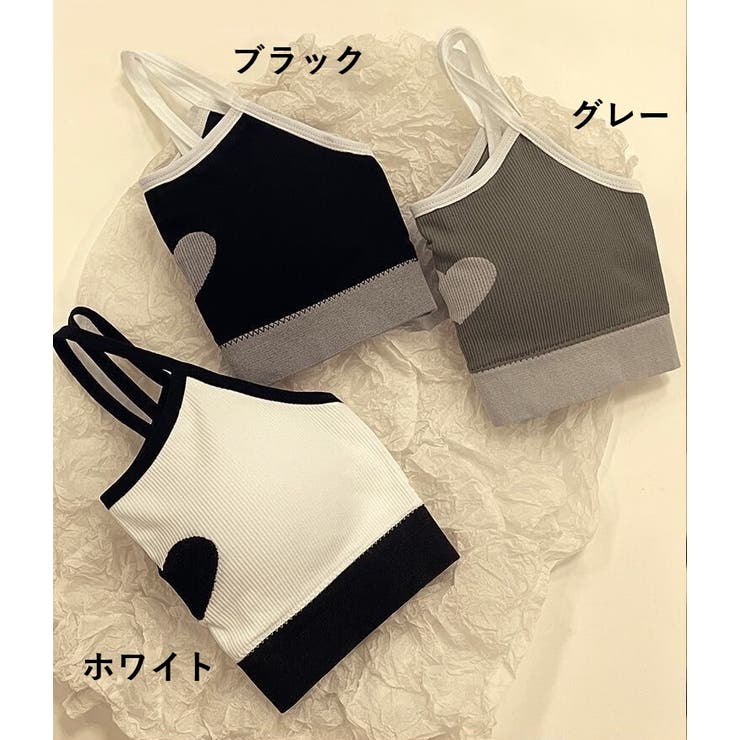 ハーフトップブラ スポーツブラ ブラジャー | PlusNao | 詳細画像16 