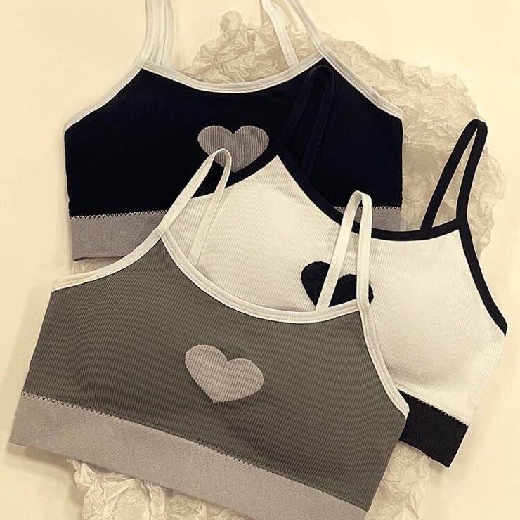 ハーフトップブラ スポーツブラ ブラジャー | PlusNao | 詳細画像2 