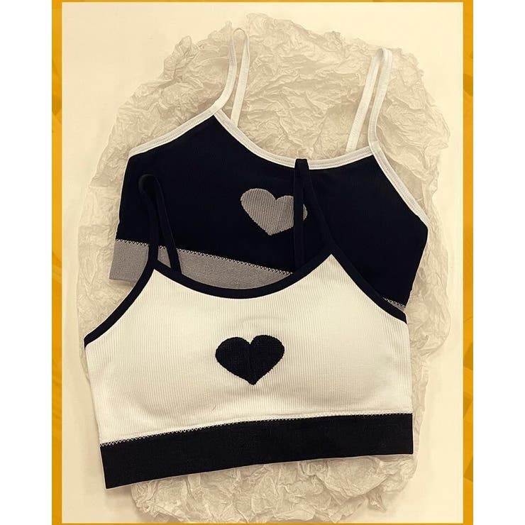 ハーフトップブラ スポーツブラ ブラジャー | PlusNao | 詳細画像6 