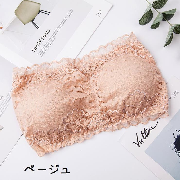 チューブトップ ブラジャー 単品 | PlusNao | 詳細画像6 