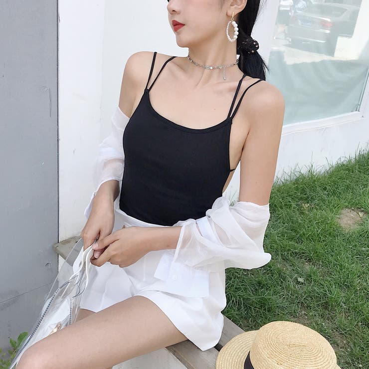 ブラトップ カップ付きインナー キャミソール | PlusNao | 詳細画像2 