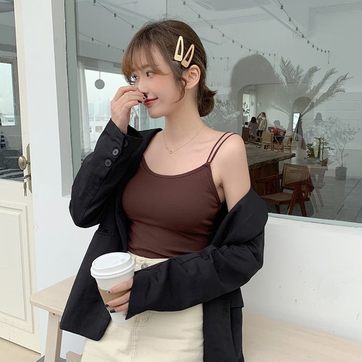 カップ付きキャミソール キャミインナー ブラトップ | PlusNao | 詳細画像5 