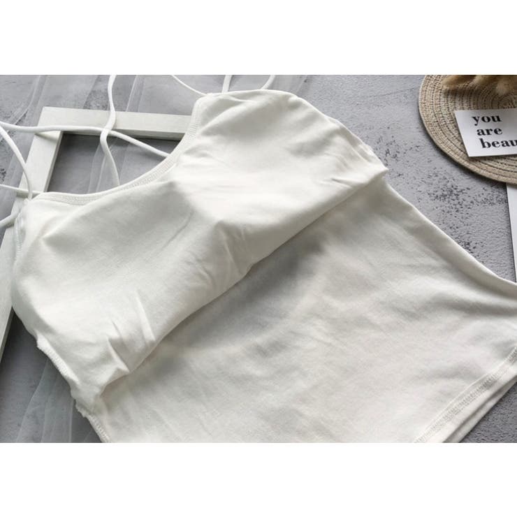 カップ付きキャミソール キャミインナー ブラトップ | PlusNao | 詳細画像7 