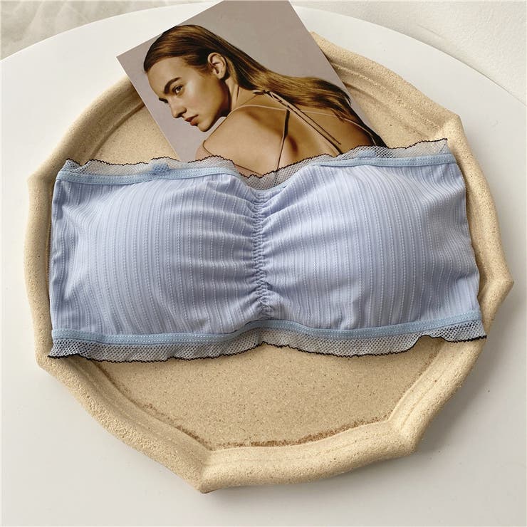 チューブトップブラ ストラップレスブラ 後ろホック | PlusNao | 詳細画像12 