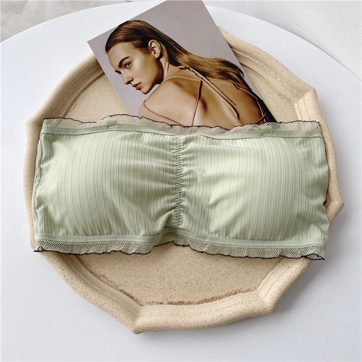 チューブトップブラ ストラップレスブラ 後ろホック | PlusNao | 詳細画像13 