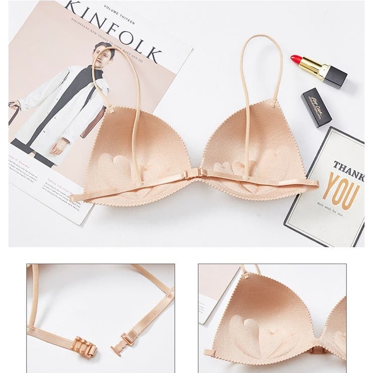 三角ブラ ブラジャー 単品 | PlusNao | 詳細画像8 