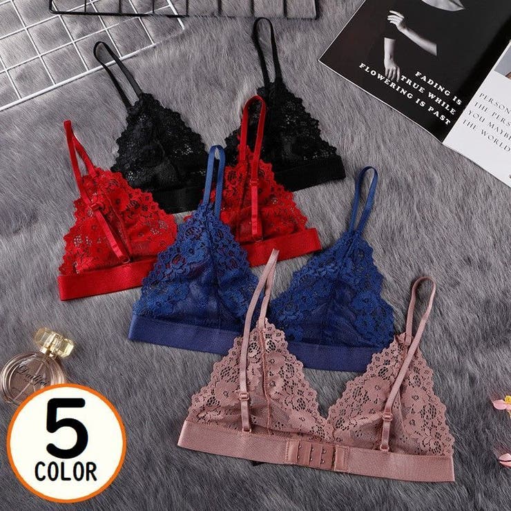 三角ブラ レディース ノンパテッドブラジャー | PlusNao | 詳細画像1 