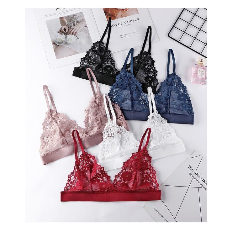 三角ブラ レディース ノンパテッドブラジャー | PlusNao | 詳細画像3 