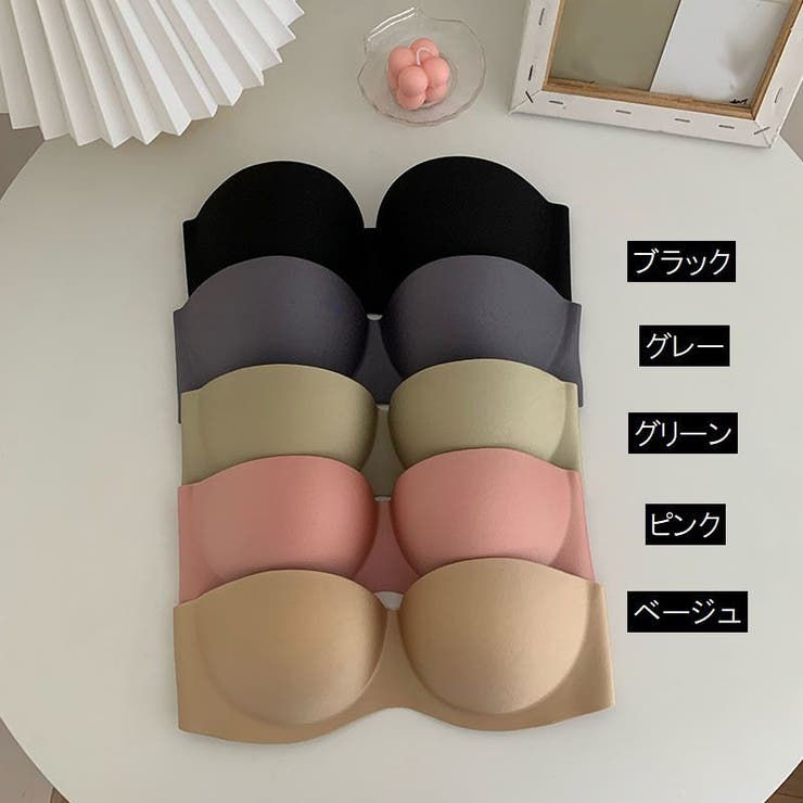 ストラップレスブラ チューブトップブラ レディース | PlusNao | 詳細画像16 