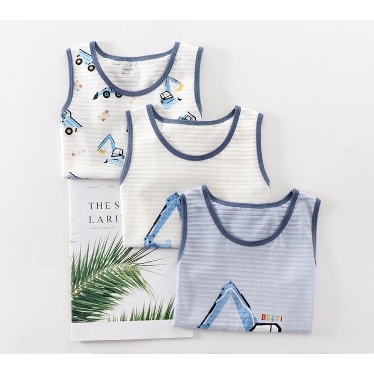 タンクトップ 3枚セット 男の子用 | PlusNao | 詳細画像6 