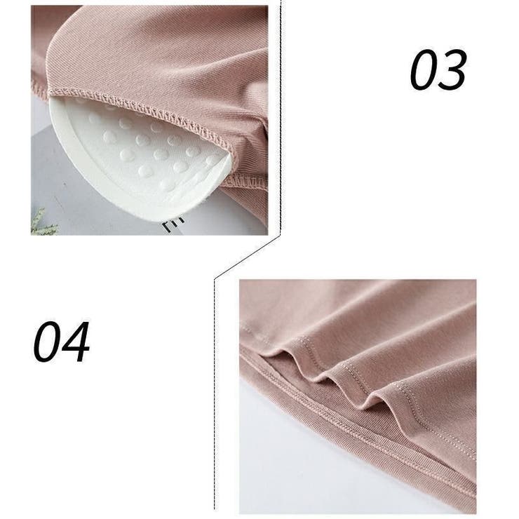 ブラトップ カップ付き キャミソール | PlusNao | 詳細画像12 