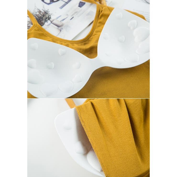 キャミソール カップ付き レディース | PlusNao | 詳細画像6 