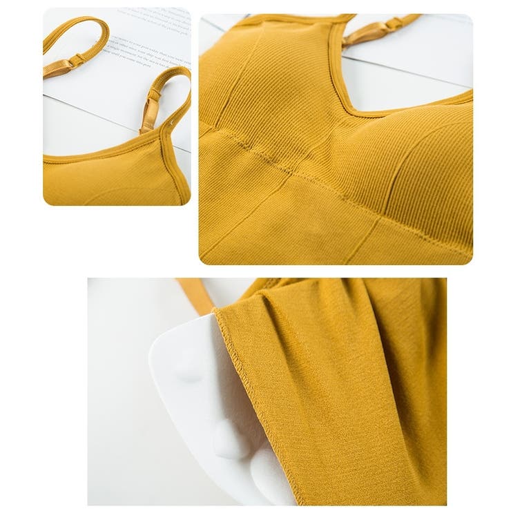 キャミソール カップ付き レディース | PlusNao | 詳細画像9 