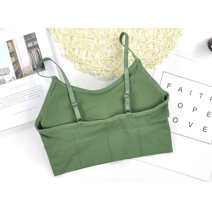 ノンワイヤーブラ ハーフトップブラ ブラジャー | PlusNao | 詳細画像3 