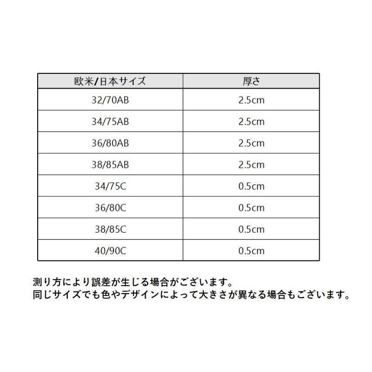 ブラ＆ショーツセット 上下セット 3 | PlusNao | 詳細画像20 