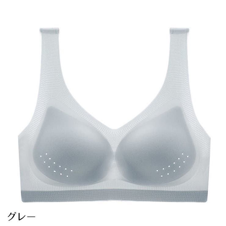 ハーフトップブラ ノンワイヤーブラ ブラジャー | PlusNao | 詳細画像14 