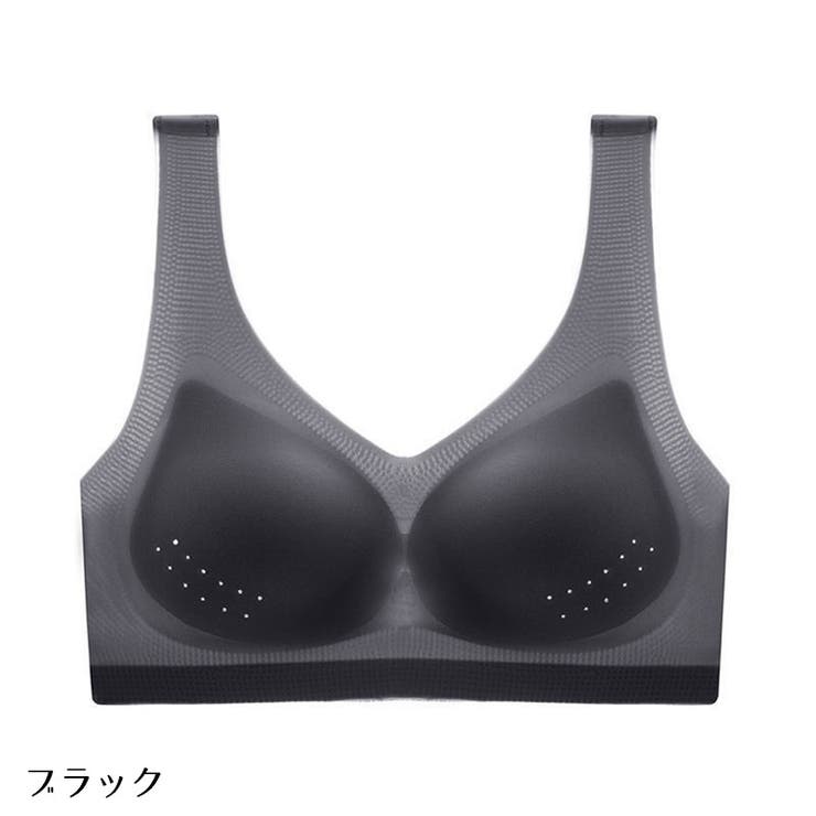 ハーフトップブラ ノンワイヤーブラ ブラジャー | PlusNao | 詳細画像15 