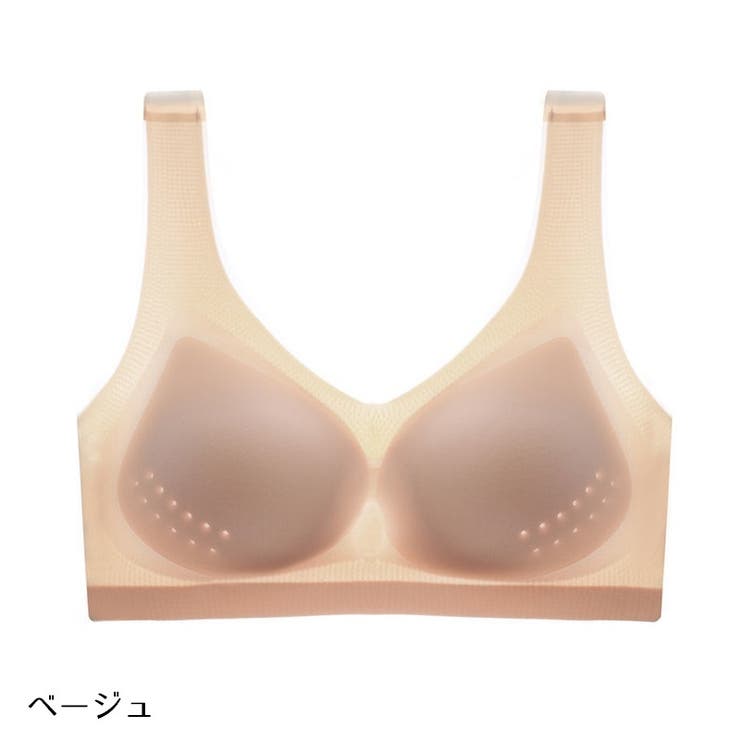 ハーフトップブラ ノンワイヤーブラ ブラジャー | PlusNao | 詳細画像16 