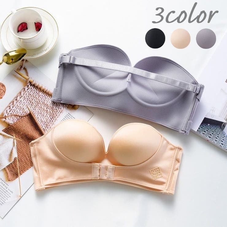 ストラップレスブラ ブラジャー レディース | PlusNao | 詳細画像1 