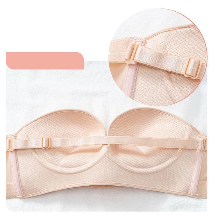 ストラップレスブラ ブラジャー レディース | PlusNao | 詳細画像13 