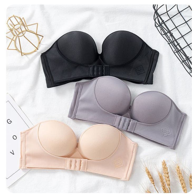 ストラップレスブラ ブラジャー レディース | PlusNao | 詳細画像9 