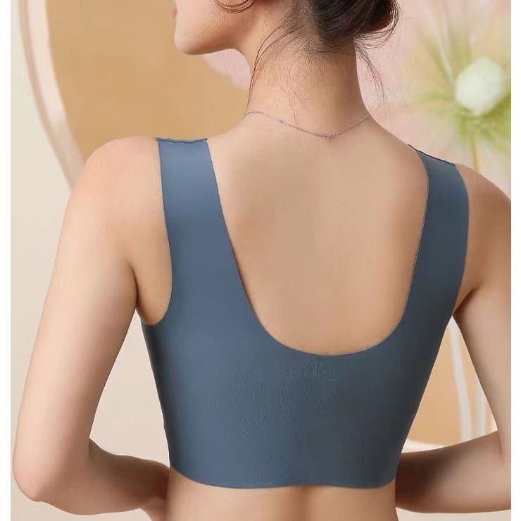 ハーフトップブラ ノンワイヤーブラ レディース | PlusNao | 詳細画像8 