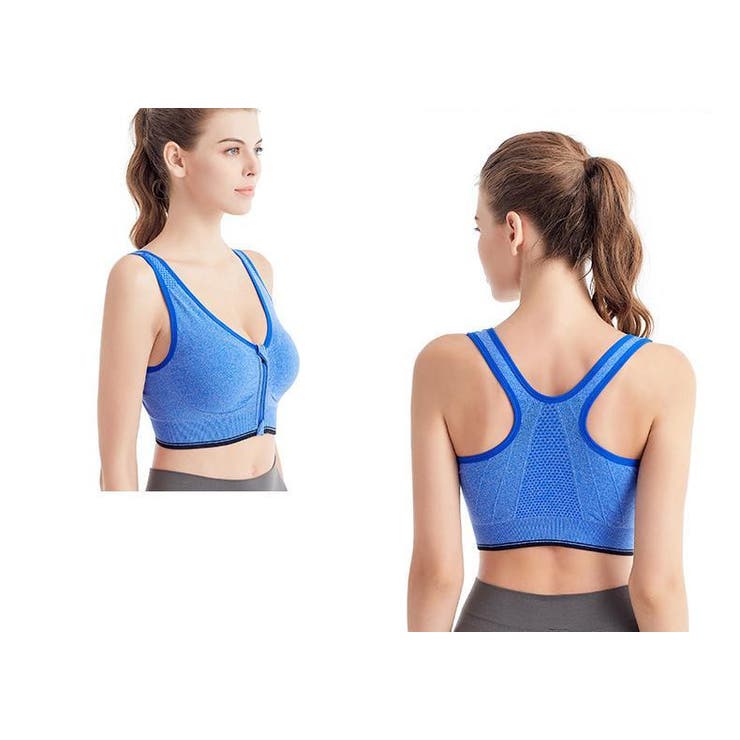 スポーツブラ フロントファスナー スポブラ | PlusNao | 詳細画像11 