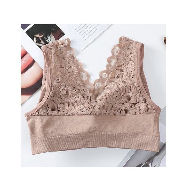 ノンワイヤーブラ ブラジャー ハーフトップブラ | PlusNao | 詳細画像8 