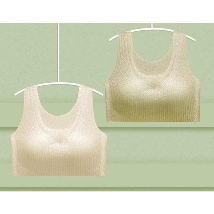 ノンワイヤーブラ ハーフトップブラ レディース | PlusNao | 詳細画像8 