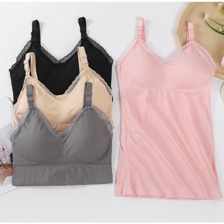 授乳ブラタンクトップ 授乳肌着 マタニティインナー | PlusNao | 詳細画像10 