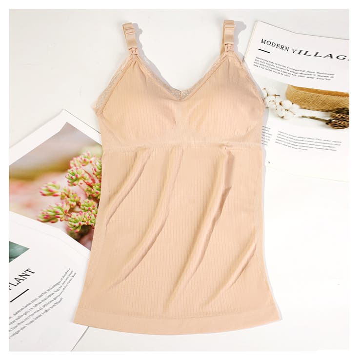 授乳ブラタンクトップ 授乳肌着 マタニティインナー | PlusNao | 詳細画像11 