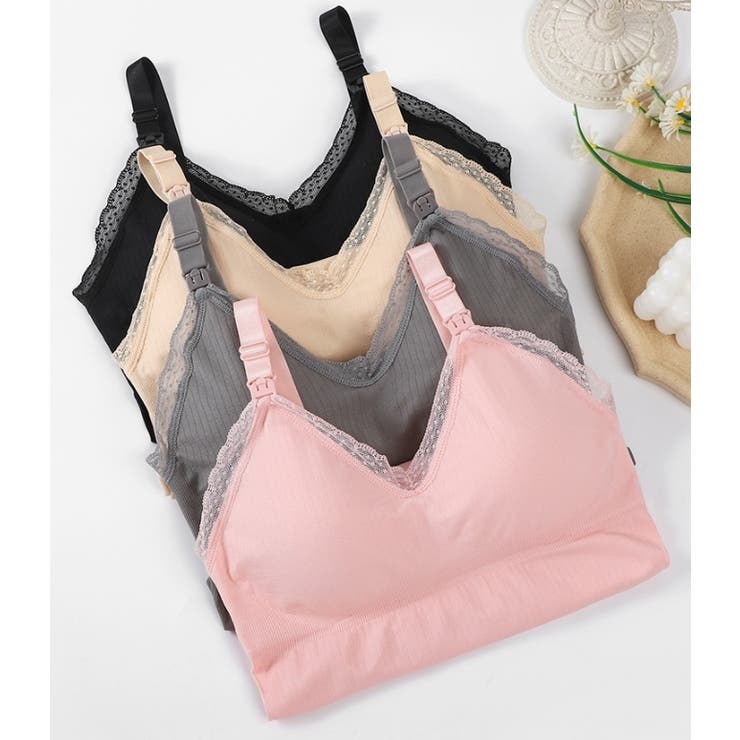 授乳ブラタンクトップ 授乳肌着 マタニティインナー | PlusNao | 詳細画像9 