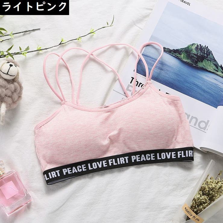 スポーツブラジャー レディース ハーフトップブラ | PlusNao | 詳細画像19 