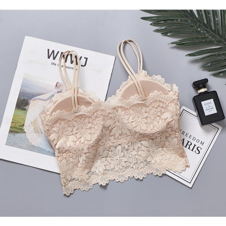 ノンワイヤーブラ ハーフトップブラ ブラジャー | PlusNao | 詳細画像8 