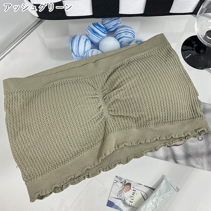 ストラップレスブラ チューブトップブラ ベアトップブラ | PlusNao | 詳細画像14 