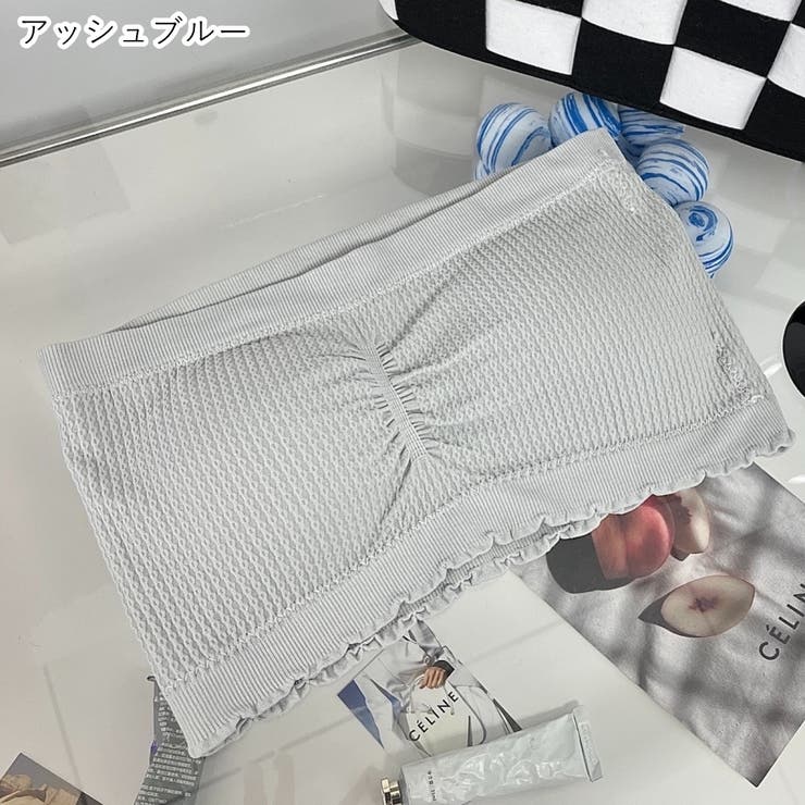 ストラップレスブラ チューブトップブラ ベアトップブラ | PlusNao | 詳細画像15 
