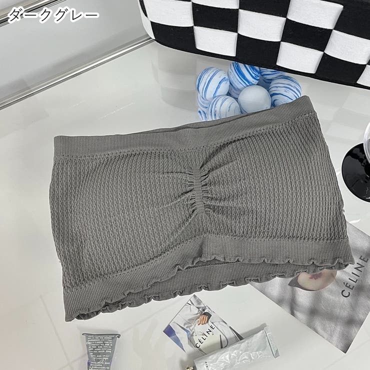 ストラップレスブラ チューブトップブラ ベアトップブラ | PlusNao | 詳細画像16 