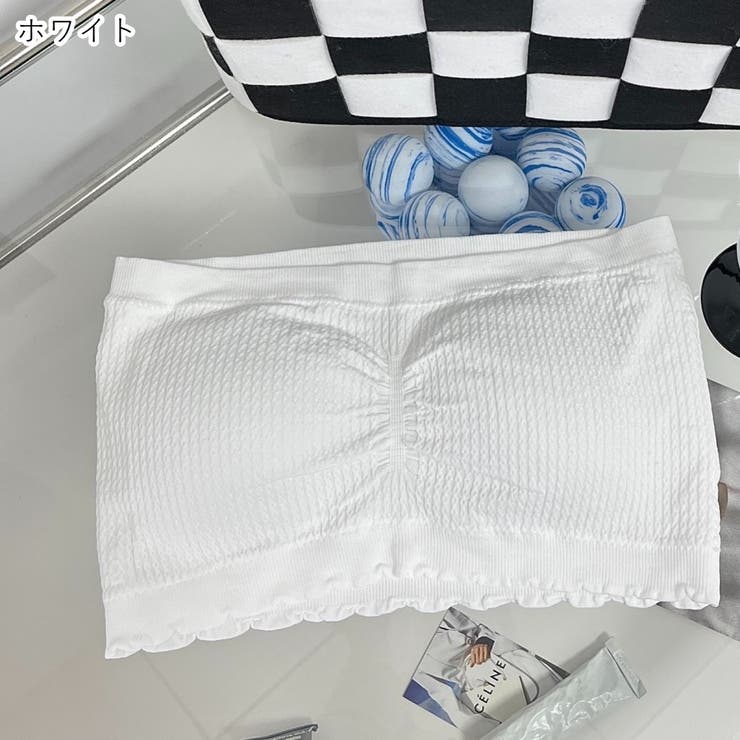 ストラップレスブラ チューブトップブラ ベアトップブラ | PlusNao | 詳細画像17 