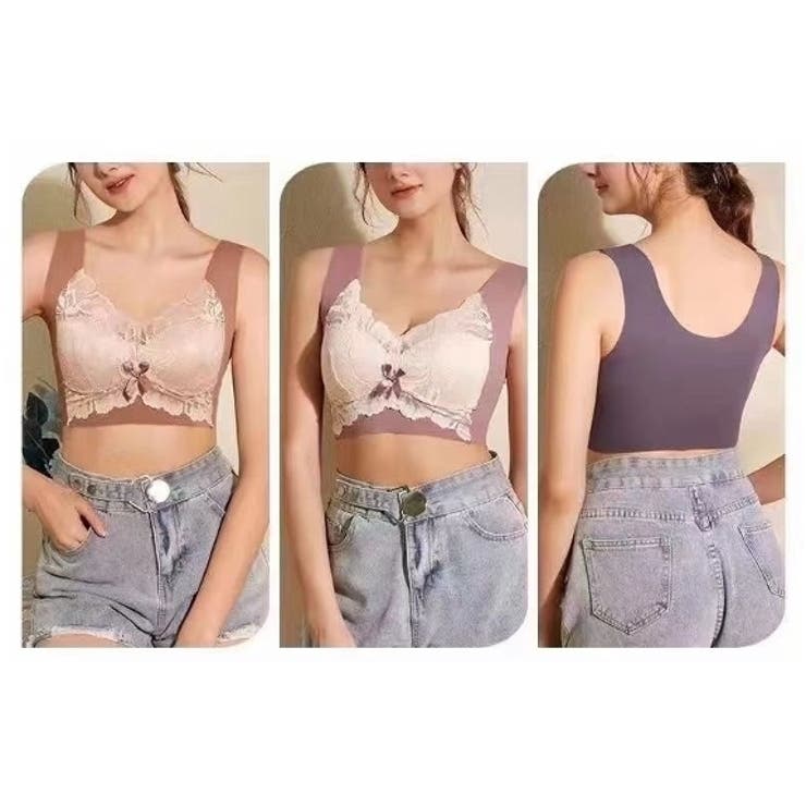 ハーフトップブラ レディース 女性 | PlusNao | 詳細画像9 