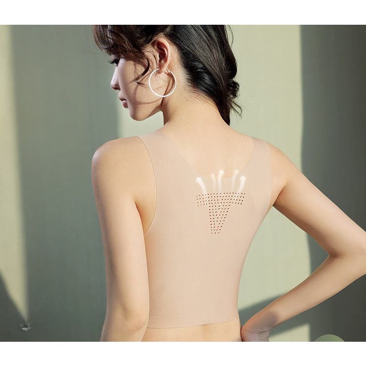 胸を小さく見せるブラ スポーツブラ インナー | PlusNao | 詳細画像3 