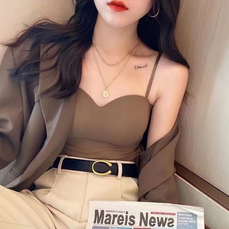 ブラトップ カップ付きキャミソール レディース | PlusNao | 詳細画像8 